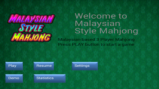 Malaysian Style Mahjong Screen 2