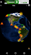screenshot of 3D Earthquakes Map & Volcanoes