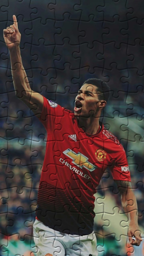 Android application Marcus Rashford Jigsaw Puzzles screenshort