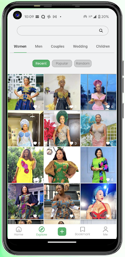 Android application Tela screenshort