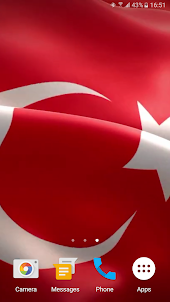 Turkish Flag Live Wallpaper
