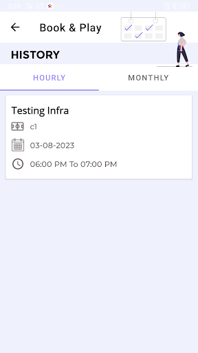 Android application MSA-Book&Play screenshort