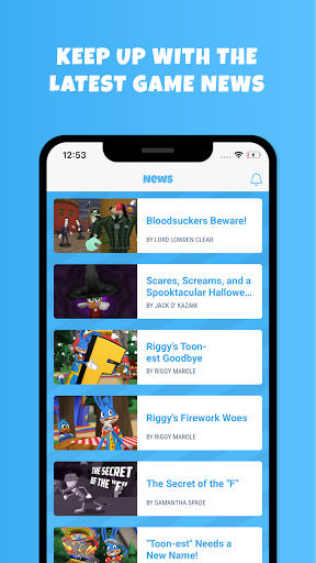 Android application ToonHQ for Toontown Rewritten screenshort