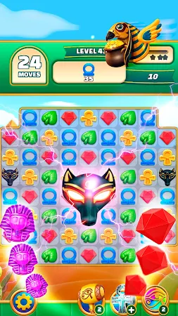 Game screenshot Gods & Gems: Match 3 Puzzle apk download