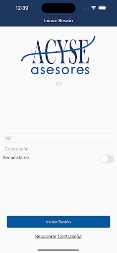 Android application ACYSE screenshort