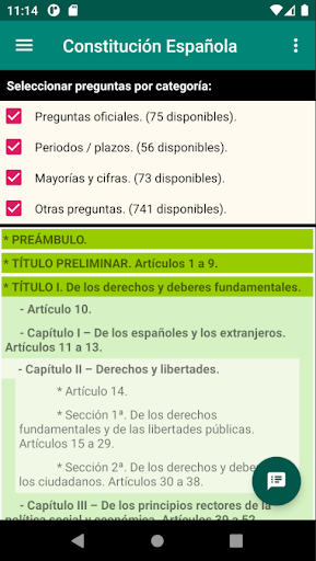 + Constitución española Screen 2