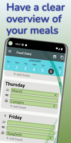 Food Log Journal -Diet Trackerのおすすめ画像1