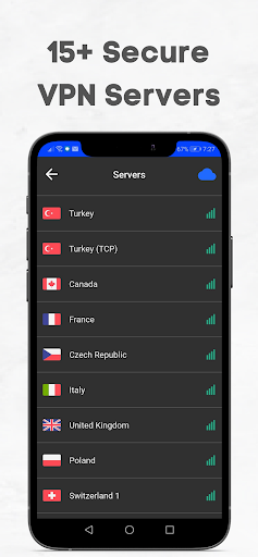 TeknoVPN: Secure VPN Screen 2