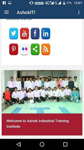 Android application ITI - Study Materials App screenshort