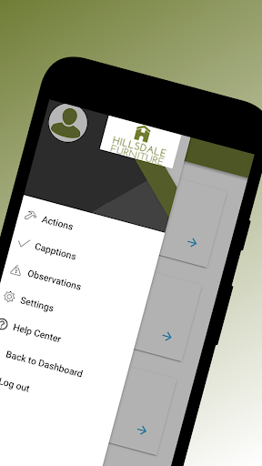 Android application Hillsdale Furniture screenshort