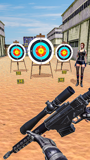 Real Target Gun Shooter Games screenshots apk mod 1