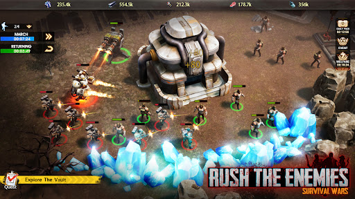 Android application Over Hazed - survival screenshort