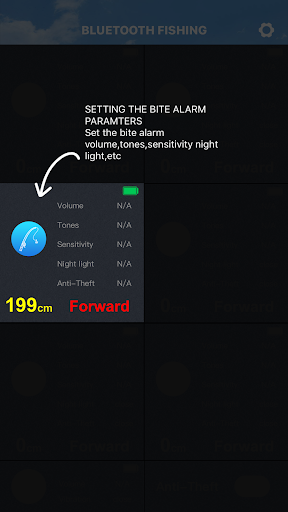 Android application JZH Bite Alarm screenshort