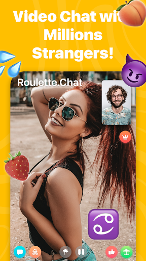 Roulette Chat Omegle Random Video Chat Girls App 1.20.1 screenshots 1