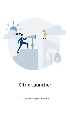 Citrix Launcher Screen 2