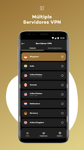 RugeVPN - Safe VPN for privacy Screen 2