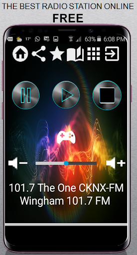 Android application 101.7 The One CKNX-FM Wingham screenshort