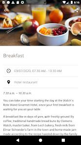 Screenshot 3 Rote Wand Gourmet Hotel android