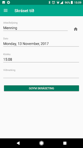 Nema Tíð Screen 2