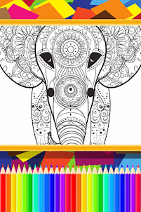 Mandala pages coloring book