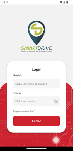 Android application Smart Drive Rastreamento screenshort