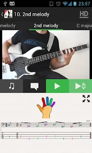 Bass beginner lessons HD VIDEO