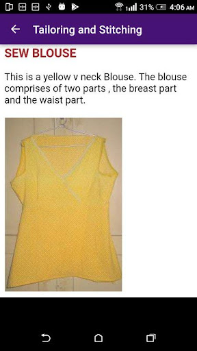 Tailoring & Stitching Course Screen 3