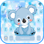 Cartoon Koala Keyboard Theme Apk