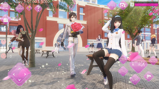 School Simulator Love Story Screen 2