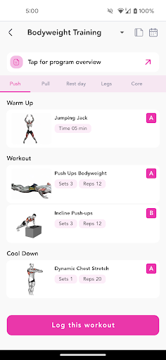 KB Fitness Screenshot 2 - AppWisp.com
