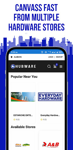 Android application Hubware: Builders Marketplace screenshort