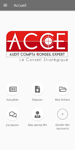 Android application ACCE screenshort
