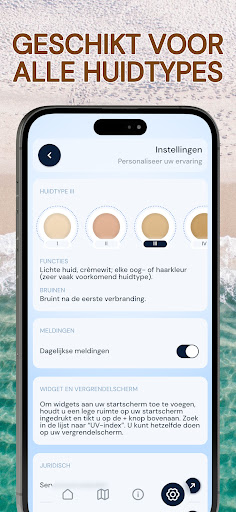 UV-index - Tan-widget