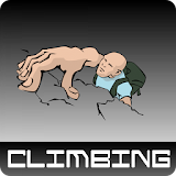 Climbing training icon