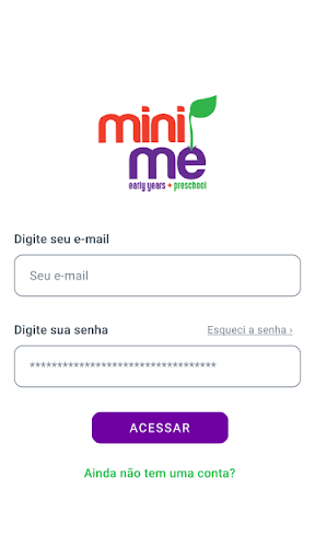Android application Mini Me Educacao Infantil screenshort