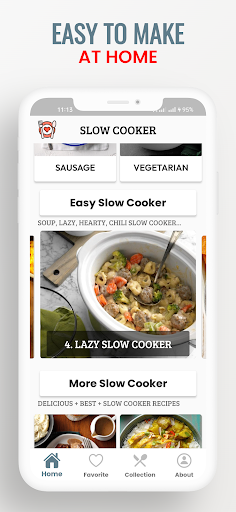 Screenshot of Slow Cooker Recipes: Crockpot