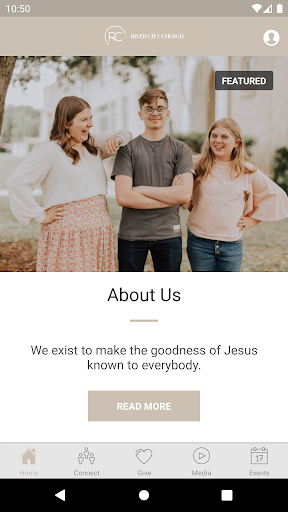 Android application River City Church Palatka screenshort