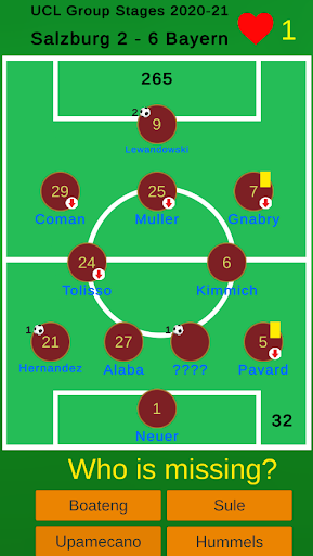Football Quiz - Memories Screen 3