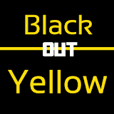 Blackout Yellow Keyboard Skin icon