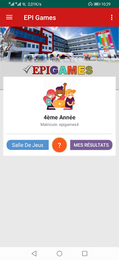 MyEPIGames Screen 2