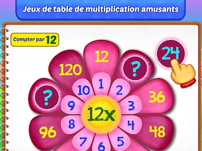 Encore des jeux de multiplication