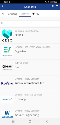 CEAO Events Screen 3