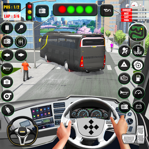 Bus Games Bus Coach Simulator 1.0.7 Icon