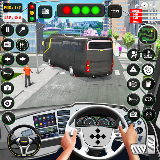 Bus Games Bus Coach Simulator logo