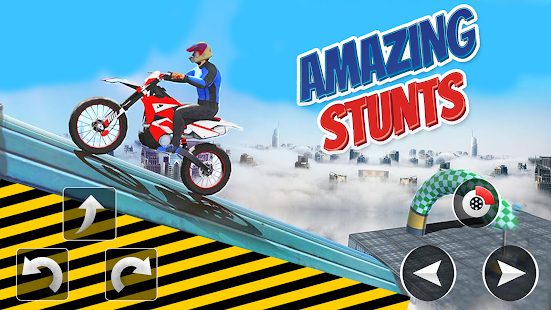 Police Bike Stunt Racing Game screenshots apk mod 2