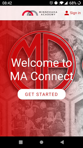Android application MA Connect screenshort