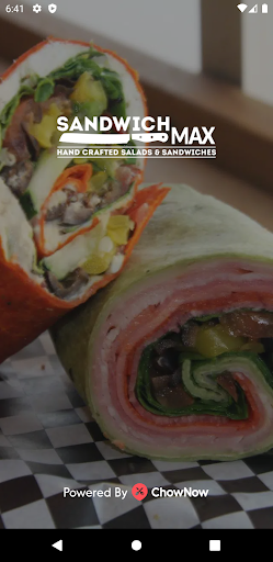 Android application Sandwich Max screenshort