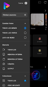 Captura de Pantalla 1 FX Player con Descarga Vídeo android