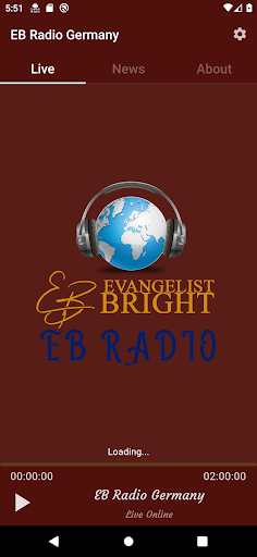 Android application EB Radio screenshort