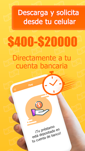 Android application Paay-Préstamo efectivo seguro screenshort